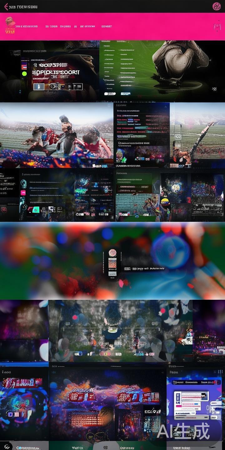 在平台首页，用户可以浏览丰富的体育赛事、电子竞技、