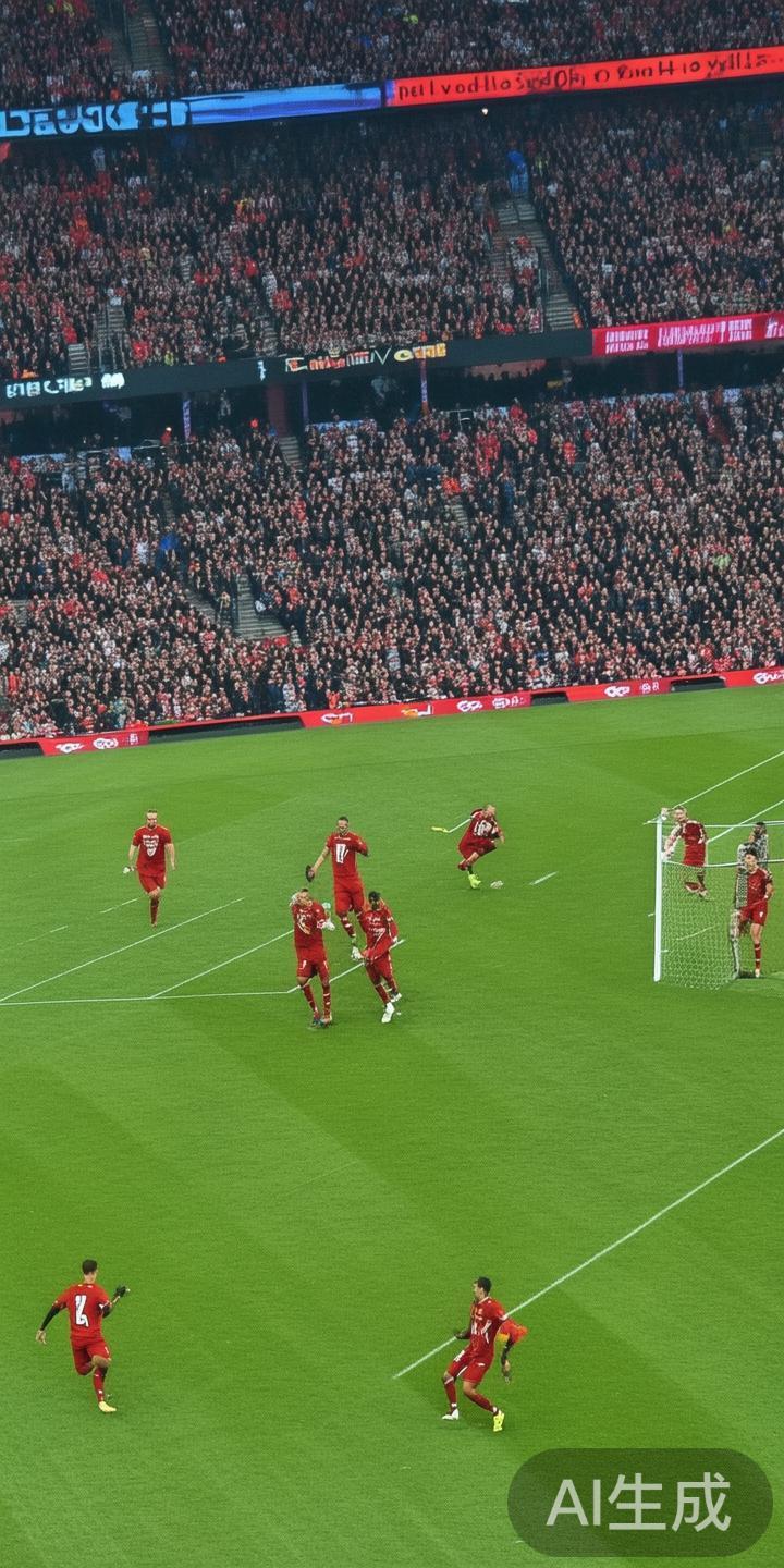 英超每一场比赛都充满看点。例如，近日的一场焦点战中